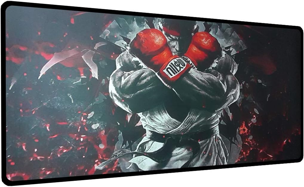 Mouse Pad Gamer 70x35cm Ryu Street Fighter